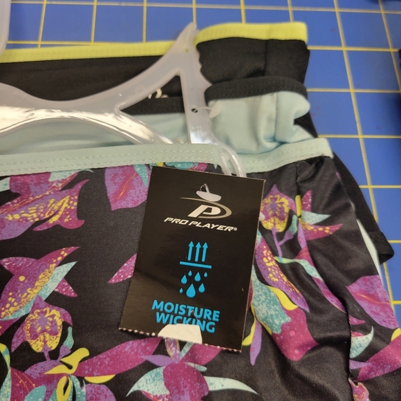 Pro Player Mositure Wicking Set of 3 Floral, Gray & Black Hipster - Picture 2 of 2